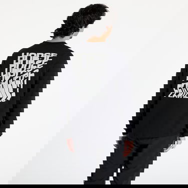 Тениска Horsefeathers Horsefeathers Xerox Long Sleeve T-Shirt Черно | SM1375C, 2