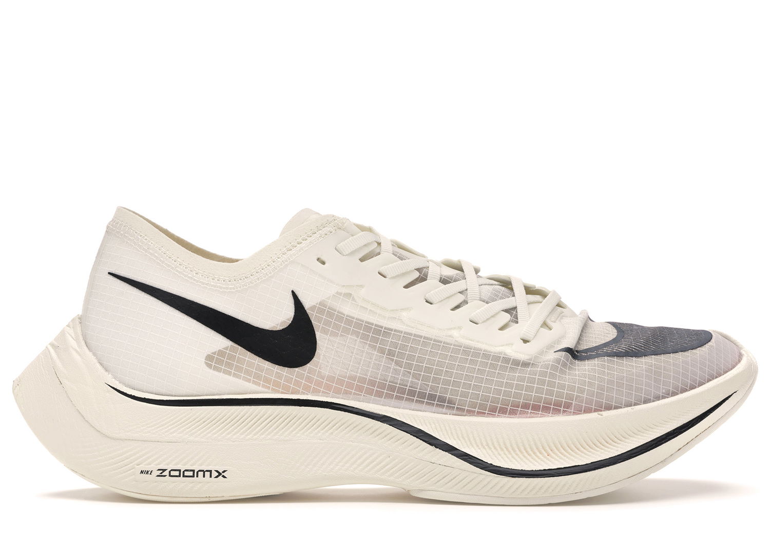 Кецове и обувки Nike ZoomX Vaporfly Next% Sail Black Бяло | CT9133-100, 0