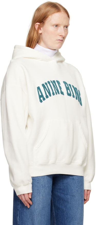 Суитчър Anine Bing Anine Bing Harvey Hoodie Бяло | A-08-10069-157, 1