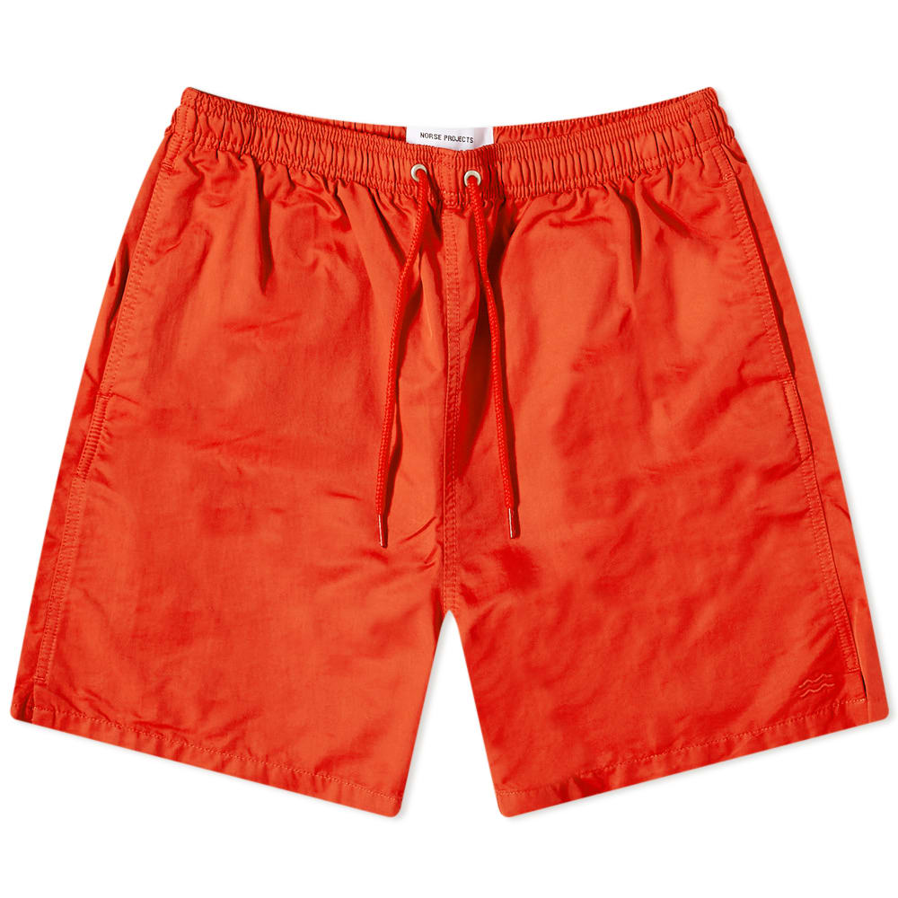 Бански NORSE PROJECTS Hauge Swim Short Rescue Червено | N35-0581-4040, 0