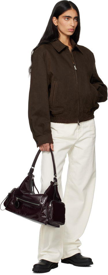 Чанта през рамо Stella McCartney Stella McCartney Dartmoor Shoulder Bag Бургунди | 7B0178WP0632, 3