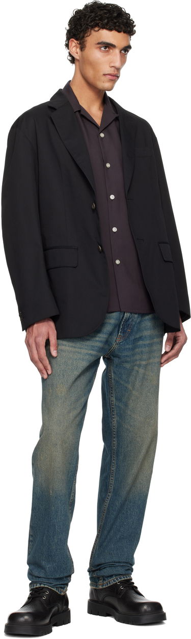 Яке WACKO MARIA WACKO MARIA Unconstructed Blazer Черно | 25SSE-WMO-JK01, 3