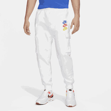 Карго панталони Nike Sportswear Standard Issue Cargo Бяло | FB1257-100, 0
