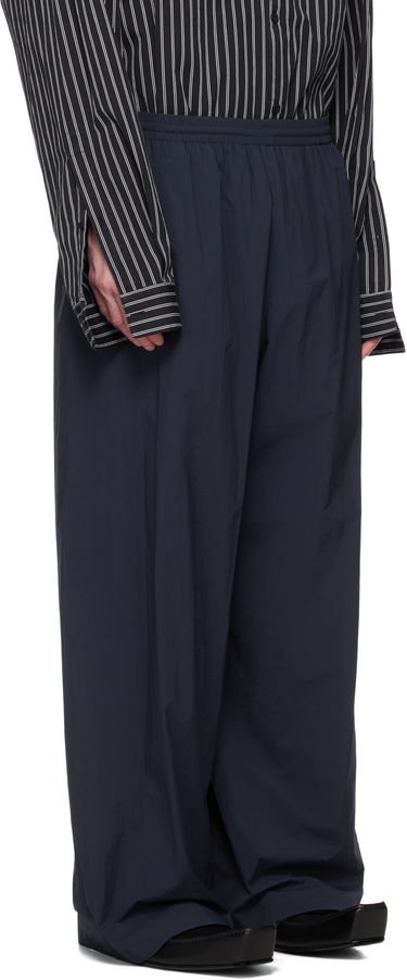 Панталони Balenciaga Balenciaga Nylon Track Pants Тъмно синьо | 814576TRO32, 1