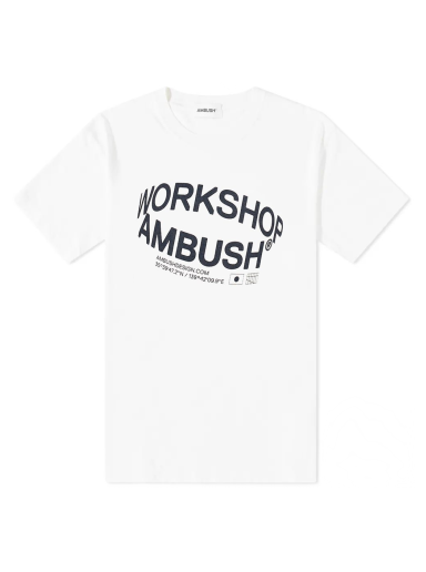 Тениска Ambush Revolve Logo Tee Бяло | BMAA064S23JER0010247