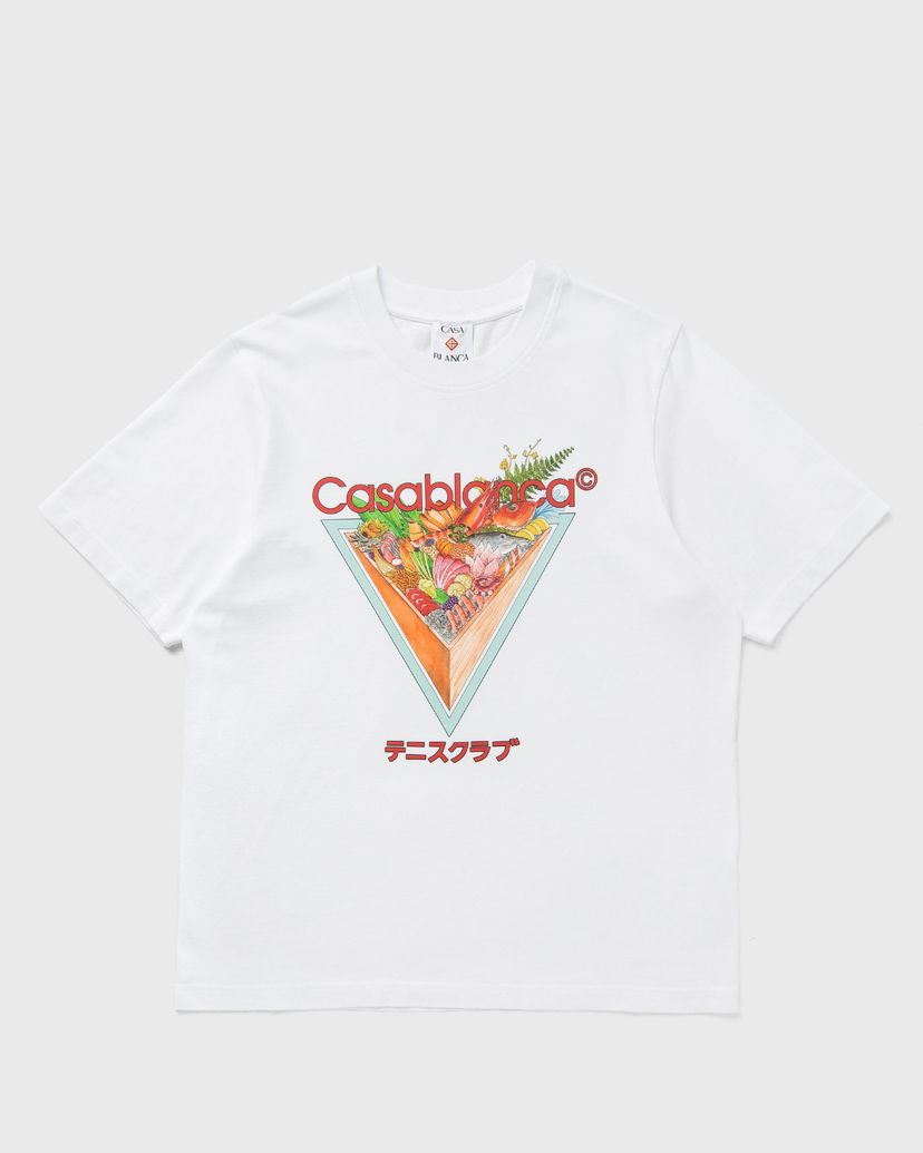Тениска Casablanca Casablanca Tennis Club Icon Graphic T-Shirt Бяло | M-AW25-JTS-001-01