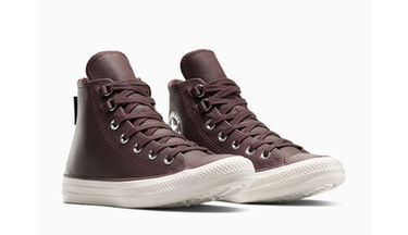 Кецове и обувки Converse Chuck Taylor All Star Leather Бургунди | A13027C, 3