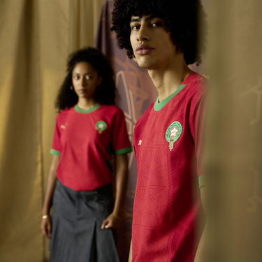 Тениска Puma Morocco 2025 Home Jersey Червено | 777696_01, 5