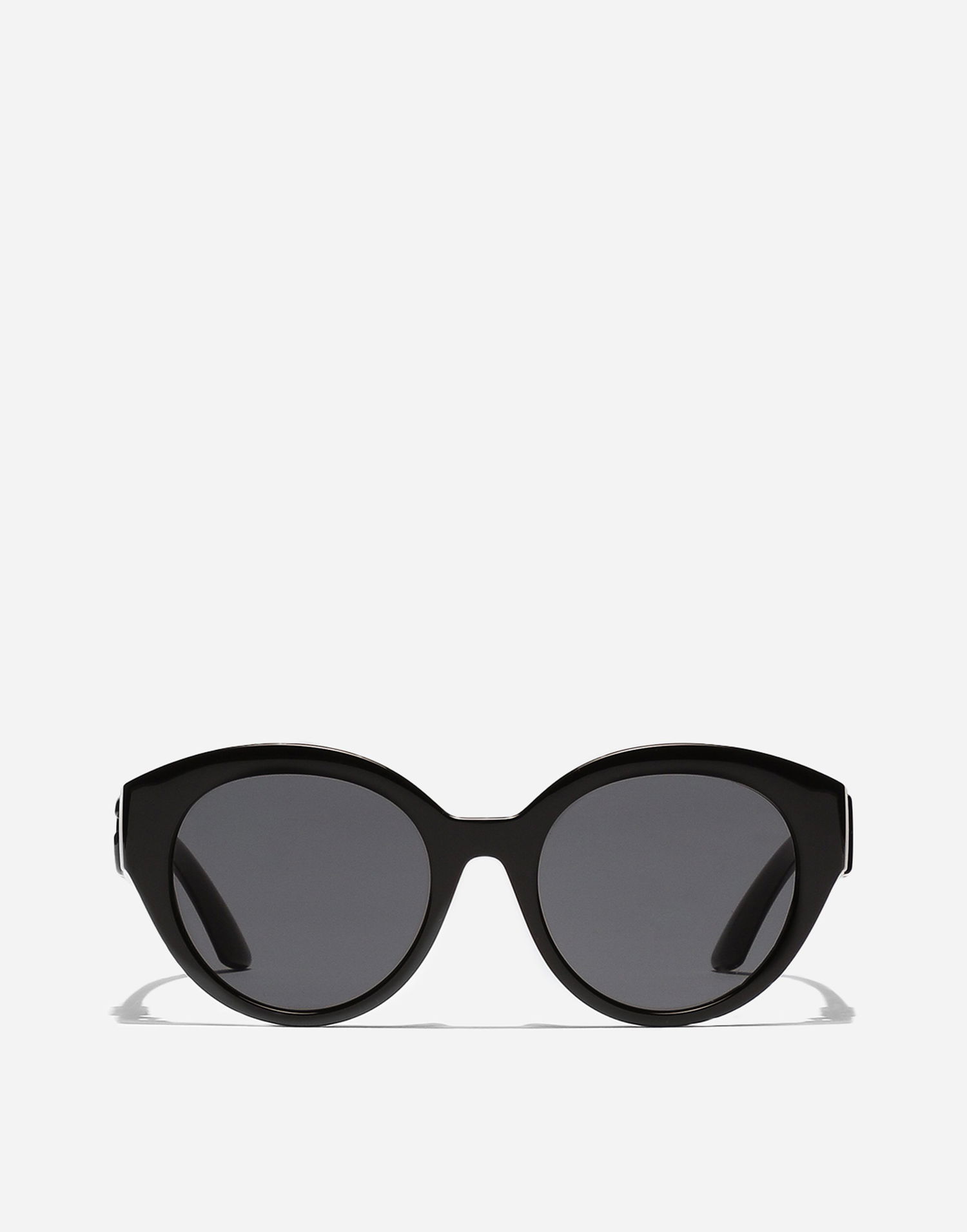 Слънчеви очила Dolce & Gabbana Dolce & Gabbana Everyday Flower Oval Sunglasses Черно | VG601EVN1879V000, 0