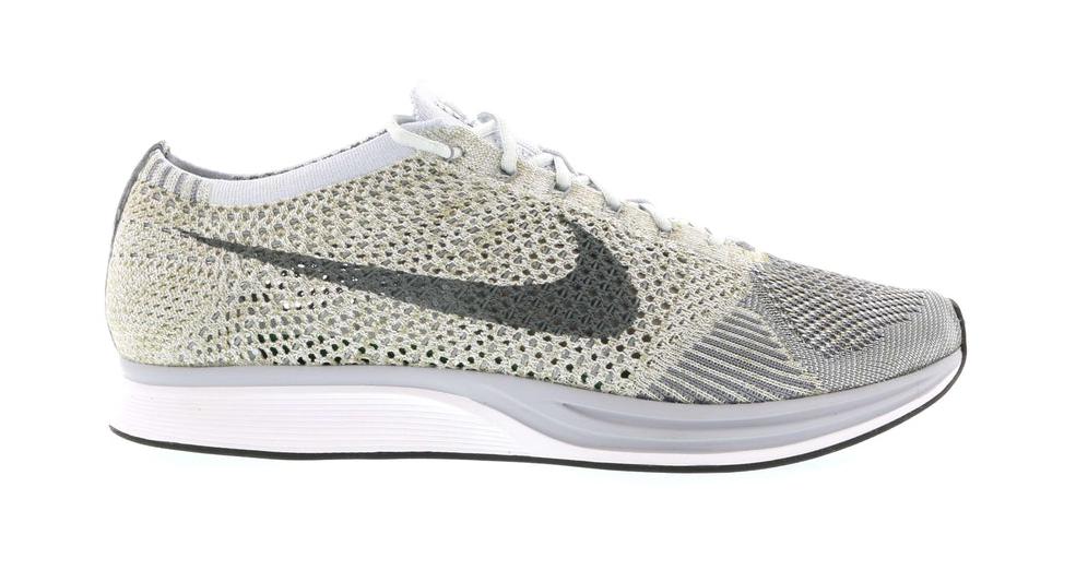 Кецове и обувки Nike Flyknit Racer "Pure Platinum" Сиво | 862713-002, 0