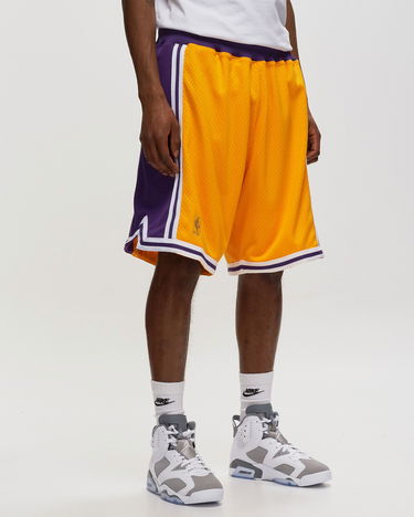Къси панталони Mitchell & Ness Authentic Los Angeles Lakers 1996-97 Home Shorts Жълто | ASHRGS18121-LALLTGD96, 1