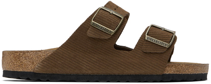 Кецове и обувки Birkenstock Brown Regular Arizona Sandals Кафяво | 1028280