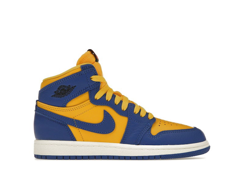 Кецове и обувки Jordan Air Jordan 1 Retro High OG Reverse Laney Синьо | FD2597-700, 0