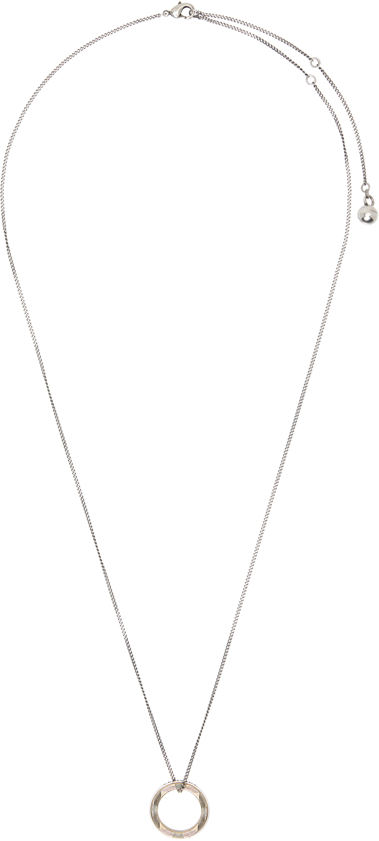 Колие LEMAIRE Lemaire Lucky Coin Pendant Necklace Металик | JW0086 LO036, 0