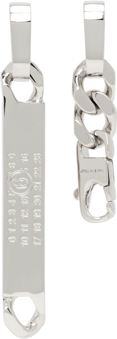 Ключодържатели Maison Margiela MM6 Maison Margiela Chain Drop Earrings Металик | SM6VG0099 P8371, 3