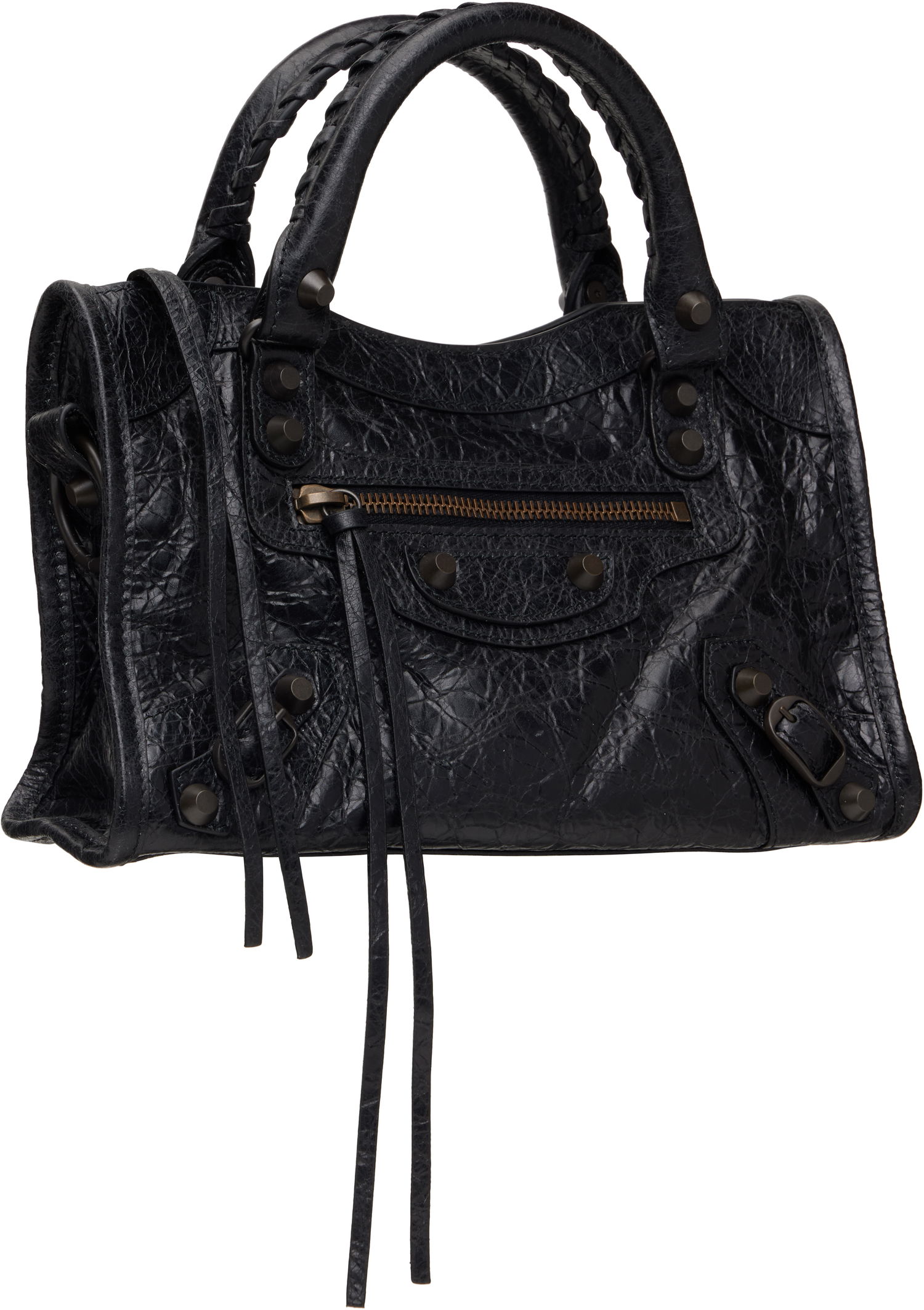 Дамска чанта Balenciaga Mini City Bag Черно | 806395 2ABEK, 1
