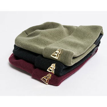 Шапка New Era Metal Flag Knit New Olive/Gold Зелено | ERA4313, 3