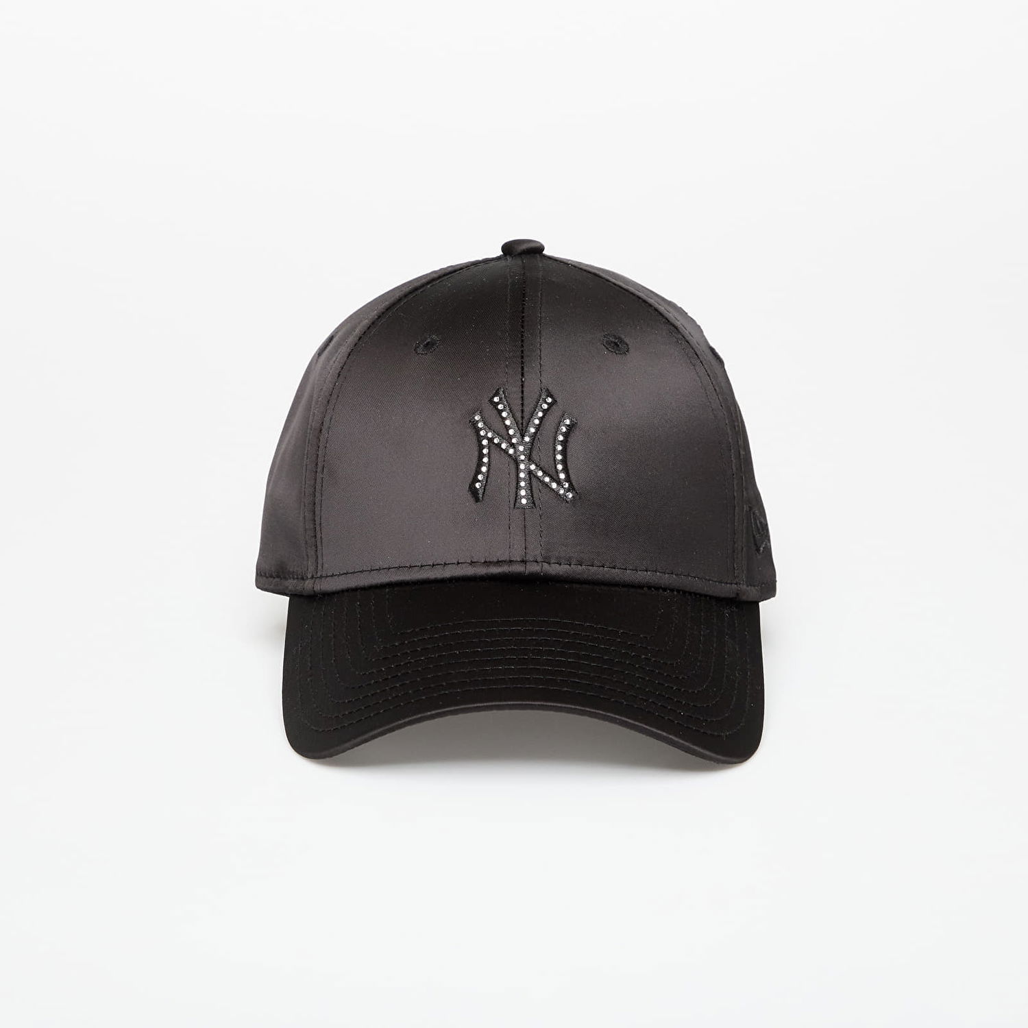 Шапка с козирка New Era New Era New York Yankees 9FORTY Satin Rhinestone Baseball Cap Черно | 60691310, 0