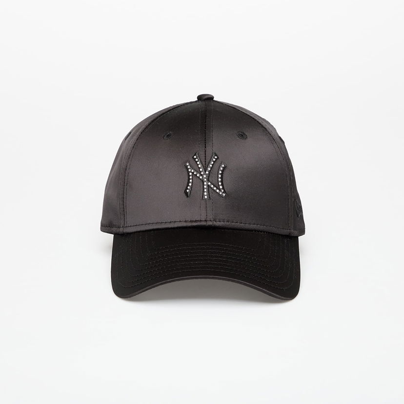 Шапка с козирка New Era New Era New York Yankees 9FORTY Satin Rhinestone Baseball Cap Черно | 60691310
