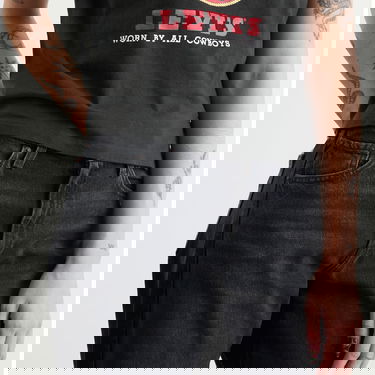 Дънки Levi's Baggy Dad Barrel Jeans 28" Черно | 0039A-0000, 2