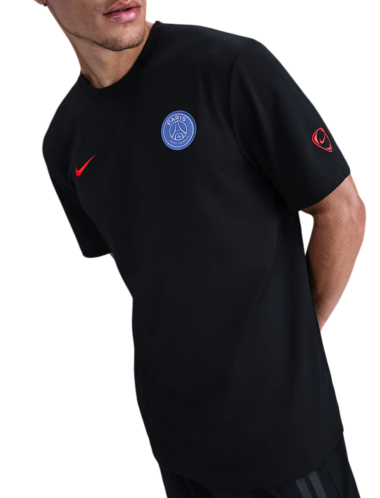 Тениска Nike Paris Saint-Germain Dri-FIT Primary Statement T-Shirt 2025/26 Черно | hq3870-010, 0