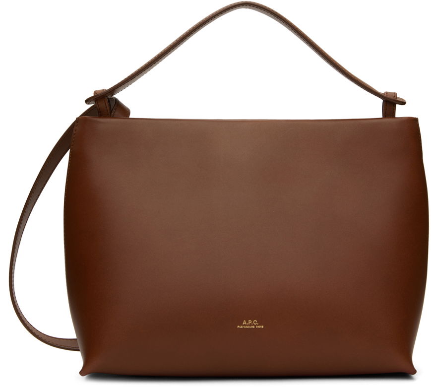 Чанта през рамо A.P.C. Ashley Bag Кафяво | PXAWV-F61739, 0