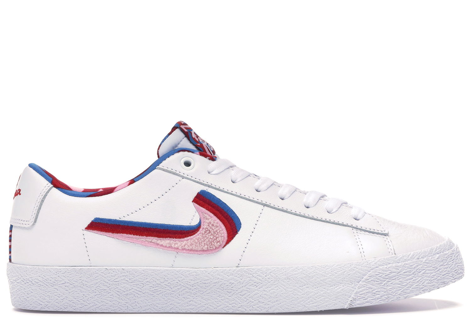 Кецове и обувки Nike SB Blazer Low Parra Бяло | CN4507-100, 0