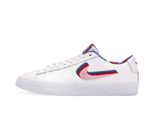 Кецове и обувки Nike SB Blazer Low Parra Бяло | CN4507-100