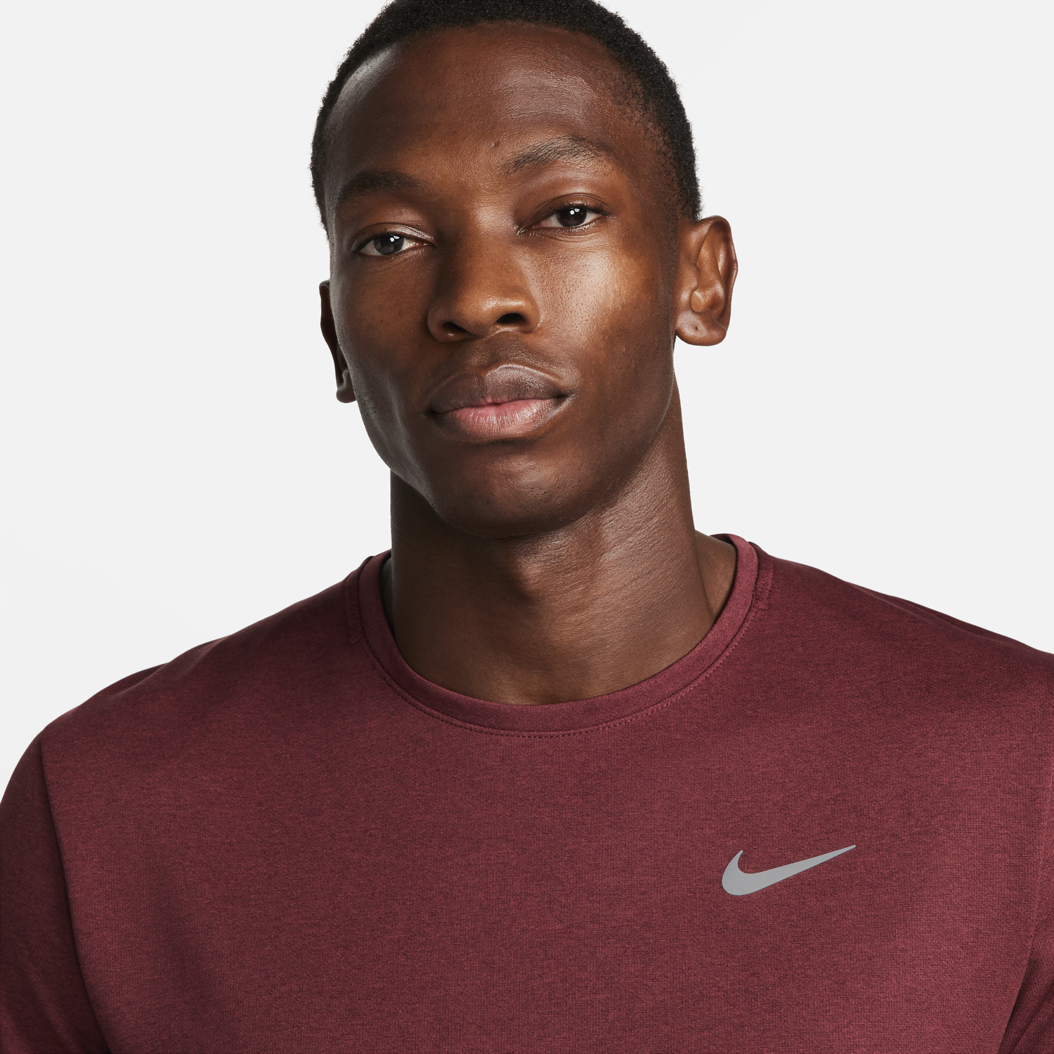Тениска Nike Miler Dri-FIT UV Червено | DV9315-681, 1