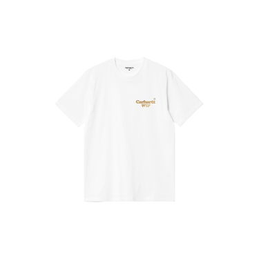 Тениска Carhartt WIP Carhartt WIP Hartt Chain Short Sleeve T-Shirt Бяло | I034663_14, 3