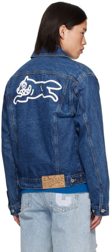 Яке BBC IceCream ICECREAM Running Dog Denim Jacket Синьо | ICD006, 2