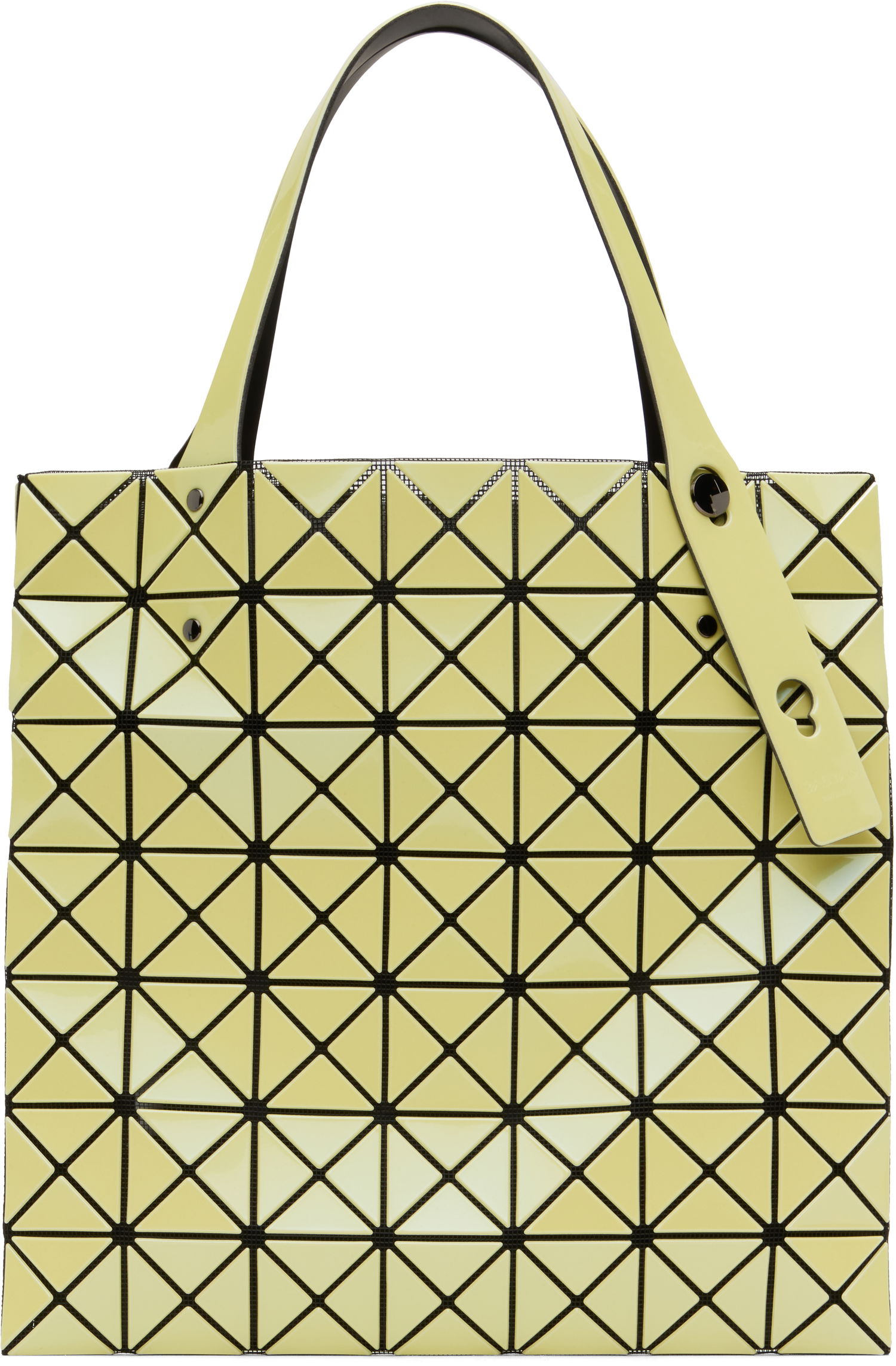 Голяма пазарска чанта BAO BAO ISSEY MIYAKE BAO BAO ISSEY MIYAKE Prism Metallic Tote Жълто | BB56AG527, 0
