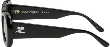 Слънчеви очила Courrèges Oval Sunglasses Черно | 322ALU003AC0006, 2