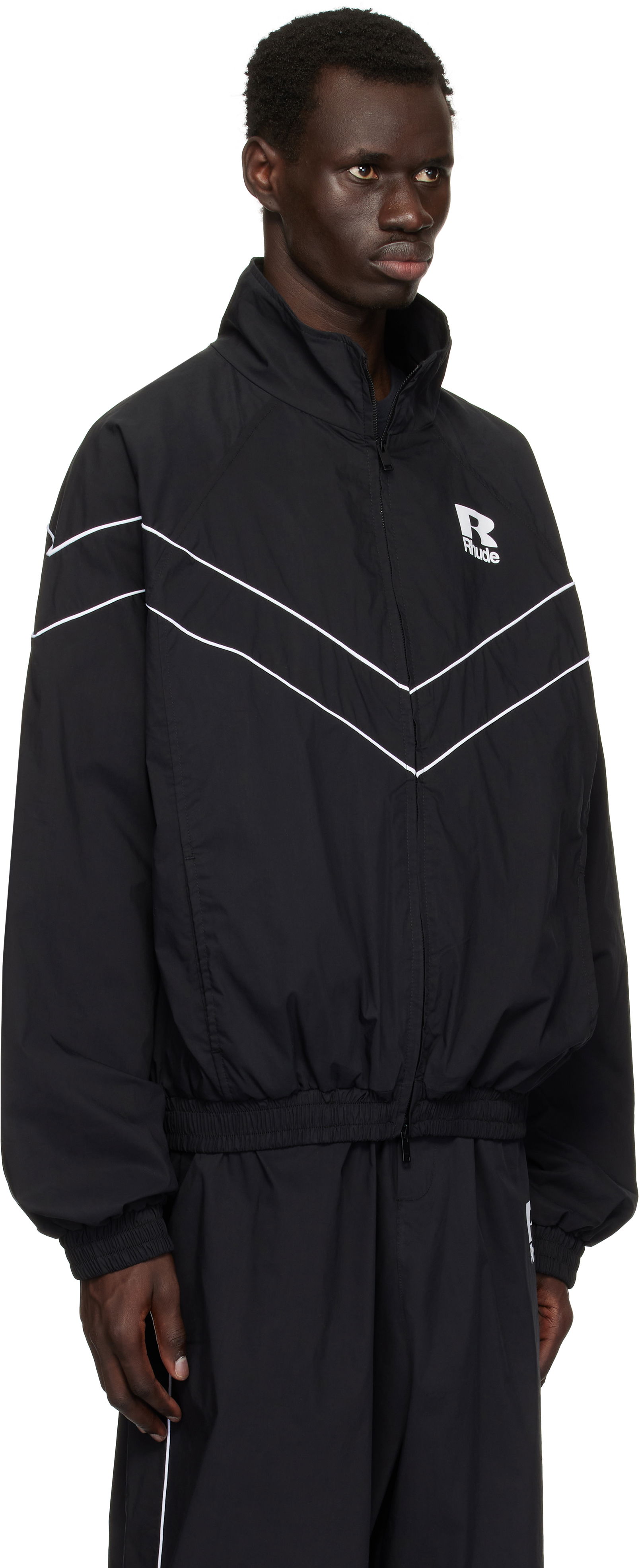 Rhude Piping Raglan Track Jacket, 1