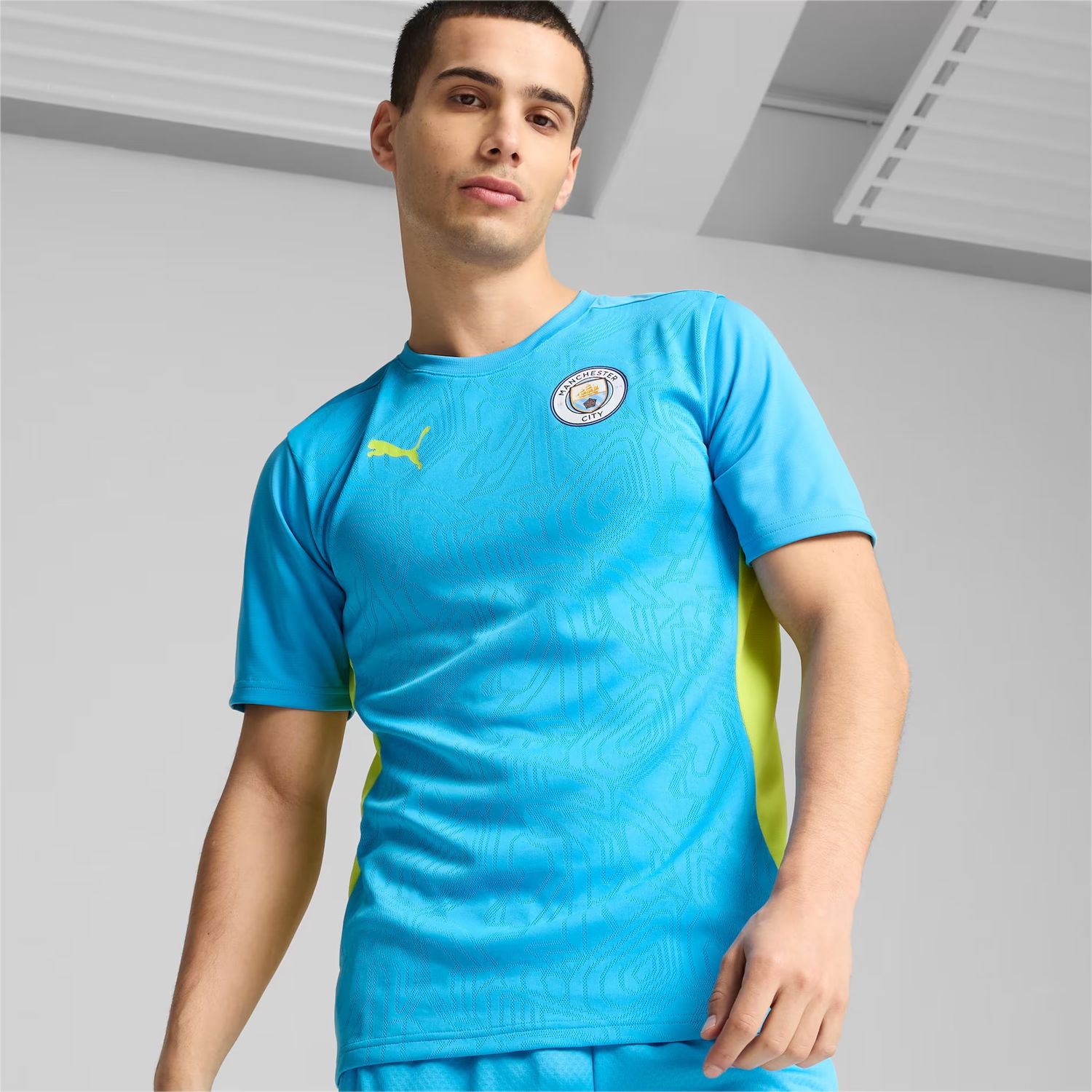 Фланелка Puma MCFC Training Jersey Синьо | 777521-11, 1