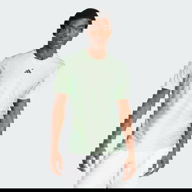 Тениска adidas Performance Tennis Airchill Pro FreeLift T-shirt Зелено | IL7384, 1