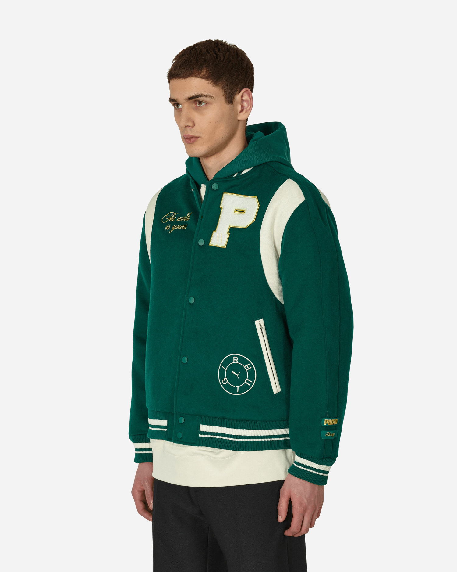 Яке Puma Rhuigi x Varsity Jacket Зелено | 539695-94, 1