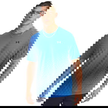 Тениска Under Armour Tech Fade SS Raglan Striped T-Shirt Синьо | 6005916-402, 0