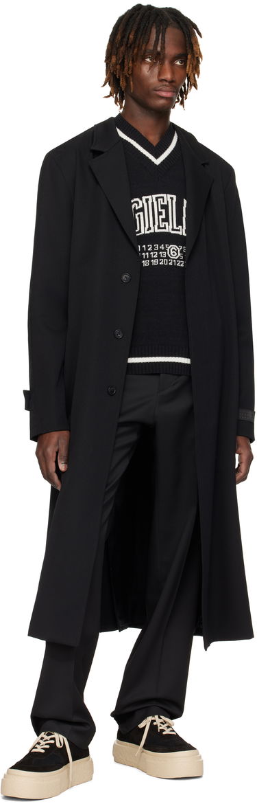 Панталони Maison Margiela MM6 Maison Margiela Creased Trousers Черно | SH0KA0035 M35227, 3