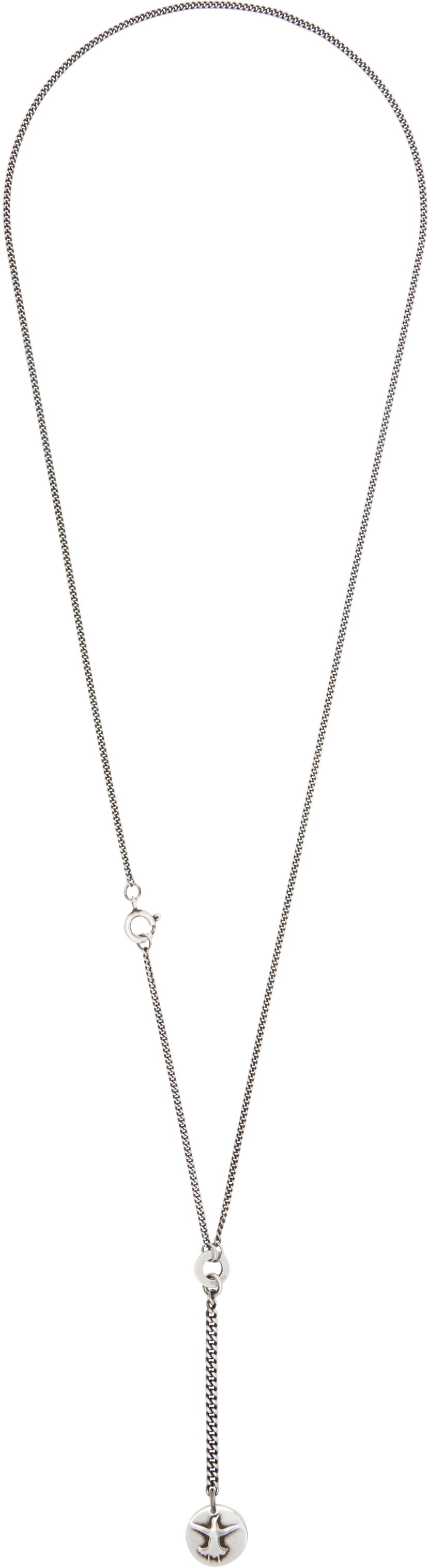Колие Ann Demeulemeester Ann Demeulemeester Wivian Flying Bird Pendant Necklace Металик | B0013276-JW020-070