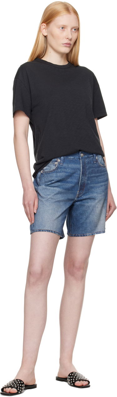 Тениска rag & bone Rag & Bone Boyfriend Mini Slub T-Shirt Черно | WCC23ST059CH59, 3