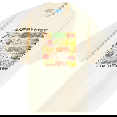 Тениска MARKET Smiley Same Page T-Shirt Бежово | 399002182-CRE, 1