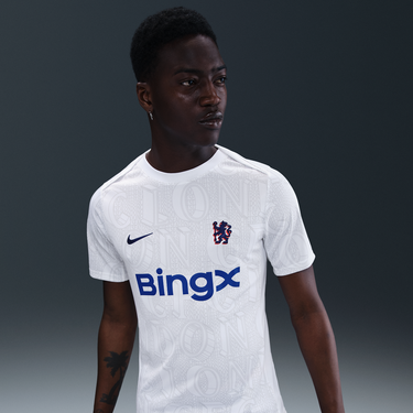 Фланелка Nike Dri-FIT Chelsea FC Academy Pro Pre-Match Soccer Jersey Бяло | HJ7139-101, 4