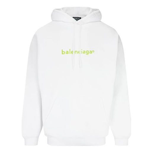 Суитчър Balenciaga New Copyright Medium Fit Hoodie Бяло | 570811TIV559152, 0