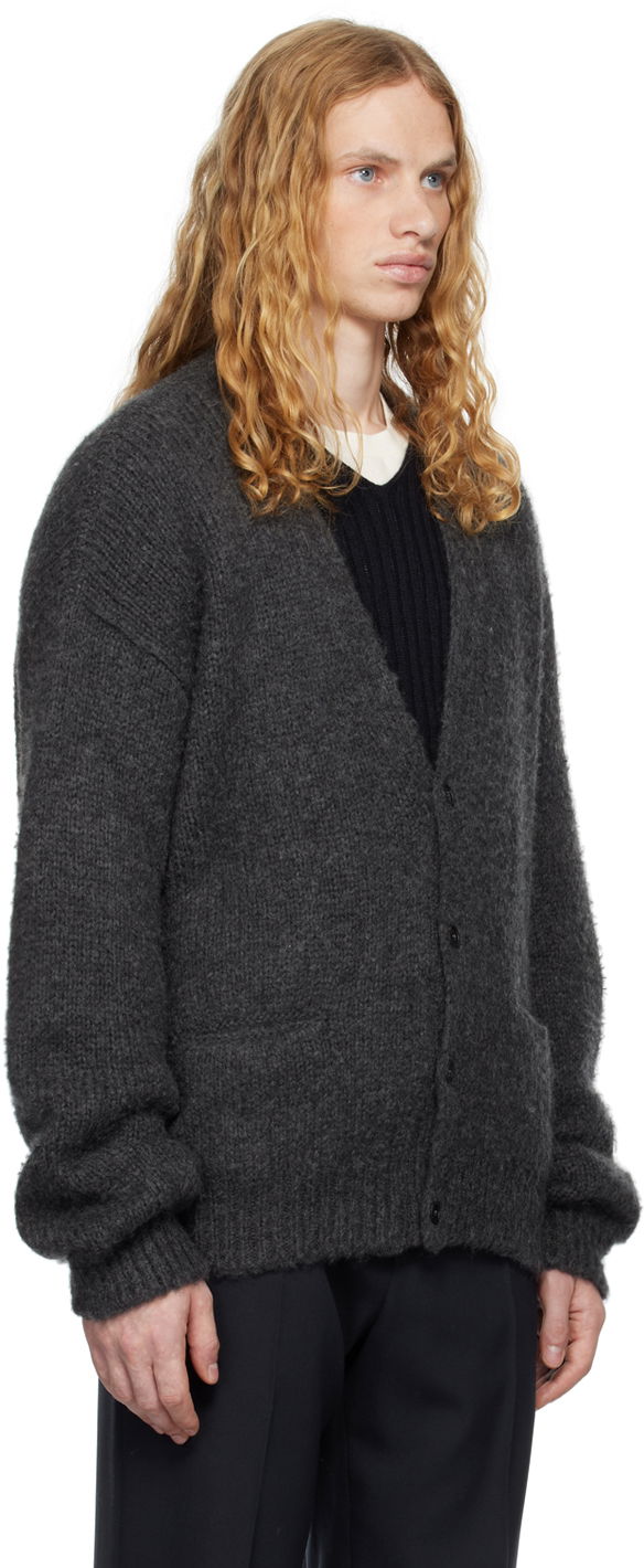 Пуловер The Row The Row Dars Knit Cardigan Сиво | 516-Y647, 1