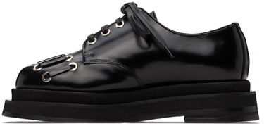 Pокля Simone Rocha Simone Rocha Heart Toe Platform Grommet Brogues Черно | LOF2 0740, 2