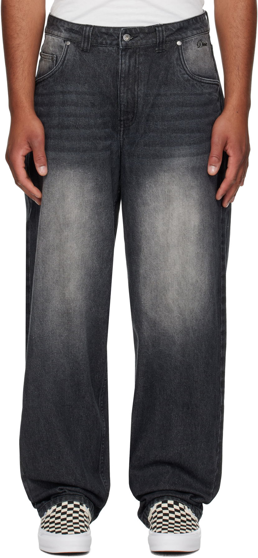 Дънки Dime Dime Classic Baggy Jeans Черно | DIMESU2511BLK