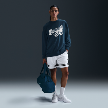 Пуловер Nike Swoosh Fly Dri-FIT Loose Fit French Terry Basketball Hoodie Синьо | FZ5514-478, 2
