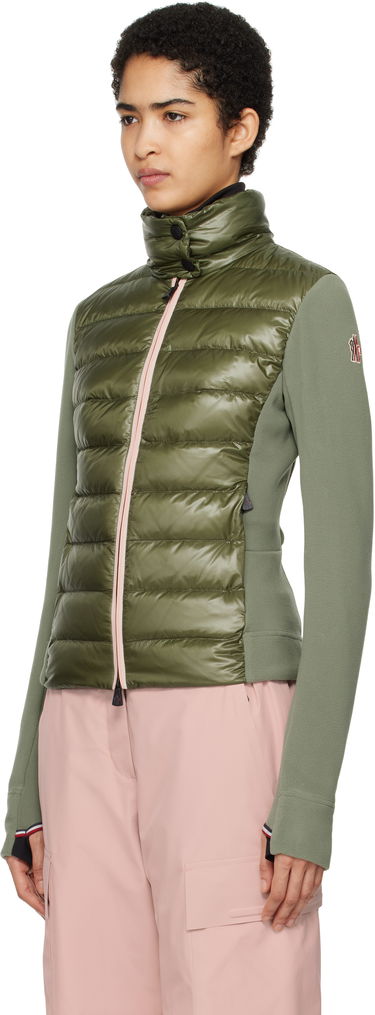 Пухо яке Moncler Moncler Grenoble Padded Zip-Up Down Jacket Зелено | J20988G0001980093, 3