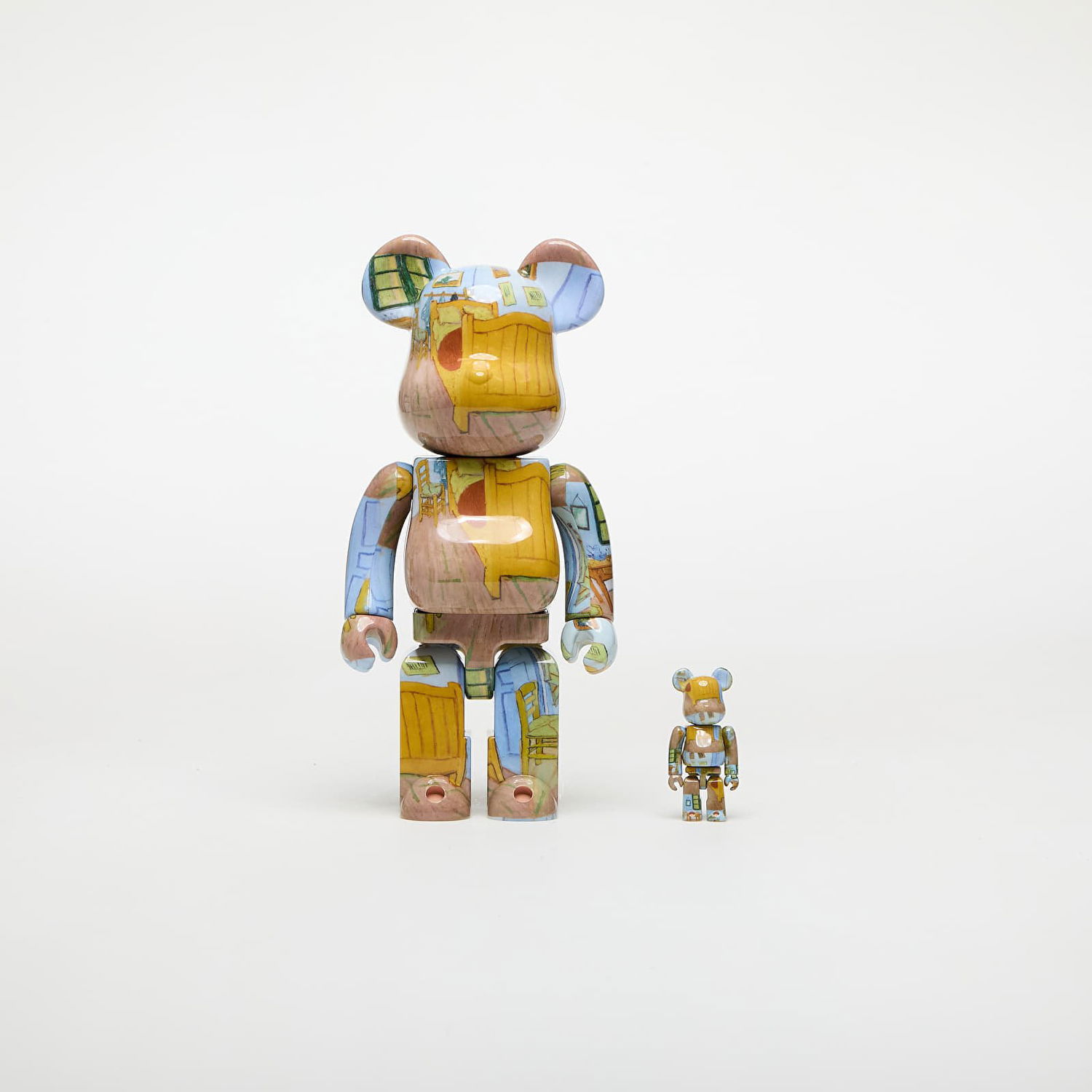 Колекционерско Medicom Toy BE@RBRICK Van Gogh Museum The Bedroom 100% & 400% Figure Set Многоцветен | 4530956616780, 0